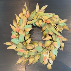 THRESHOLD FALL WREATH - BRAND NEW WITH TAGS